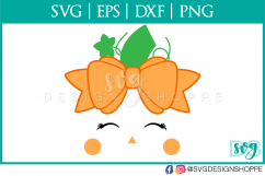 pumpkin, cute face svg, Pumpkin svg, eyelashes svg Halloween Product Image 2