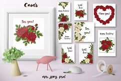 Roses – Vector Clip Art Set Product Image 2