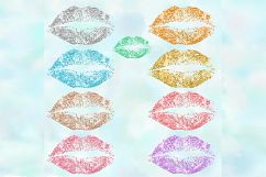 Lips &amp; Lashes Clipart Product Image 4