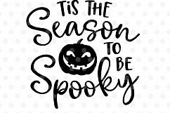 Tis the season to be spooky SVG, EPS, PNG, DXF Product Image 2