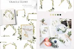 Grace &amp; Glory Botanical Alphabet Olive Watercolor Product Image 4