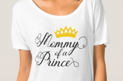 Queen and Prince SVG Sayings SVG Quotes SVG Mom SVG Product Image 3