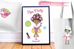 Spa Girls graphics and illustrations Product Image 5