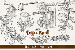 Watercolor Coffee Break Product Image 3