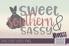 Sweet Southern &amp; Sassy | SVG DXF EPS PNG Product Image 1