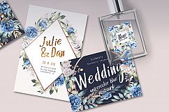 Blue - Floral Watercolor Collection Product Image 2