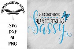 Don&#039;t Get It Twisted - All Of My Pants Are Sassy Product Image 2