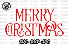 Merry Christmas SVG Product Image 1