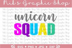Unicorn Squad Svg, Unicorn Svg, Unicorn Squad, Cute Shirtsvg Product Image 2