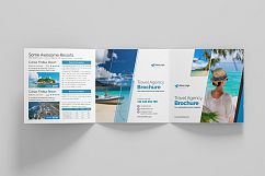 Holiday Travel Square Brochure Product Image 11