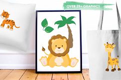 Safari Animals graphics and illustrations Product Image 5