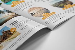 Holiday Travel Brochure Catalog Design v3 Product Image 5