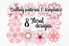 Paper quilling - floral pattern collection Product Image 1