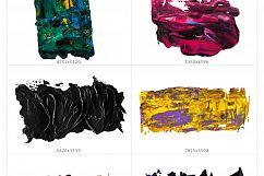 Abstract Paint Shapes Product Image 6