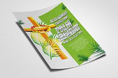 Palm Sunday Flyer Template Product Image 3
