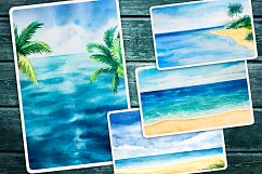Seascapes 2. Watercolor set. Product Image 5