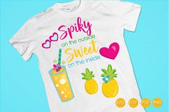 Spiky And Sweet cutting files svg, dxf, pdf, eps included - cut files for cricut and silhouette - Cutting Files SG Product Image 4