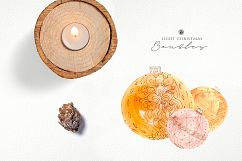 Christmas Watercolor Baubles Product Image 2