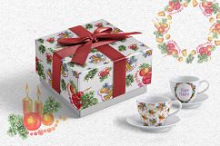 Christmas watercolor PNG set   Product Image 3