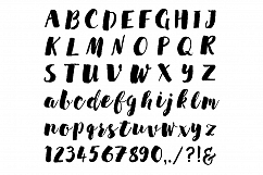 Cross Stitch Alphabet Pattern (Alph55) Product Image 2