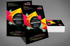 Geometrik Flyer Psd Product Image 3