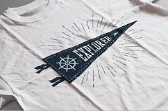20 Hand Drawn Pennant Flags Product Image 4