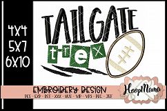 Tailgate T-Rex - Football Embroidery Product Image 1