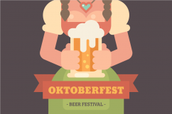 Oktoberfest beer festival characters Product Image 7