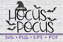 hocus pocus, witch hat, hocus pocus svg, halloween svg Product Image 1
