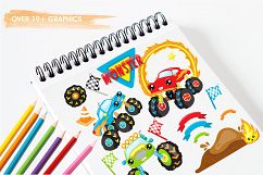Monster truck graphics and illustrations Product Image 5