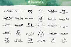 Premade Watercolor Logo Creator Kit for Illustrator + Photoshop Product Image 7