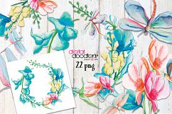 Snapdragons and Dragonflies Product Image 6