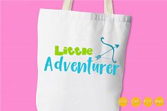 little-adventurer cutting files svg, dxf, pdf, eps included - cut files for cricut and silhouette - Cutting Files SG Product Image 3