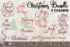 Christmas Bundle 9 Designs Product Image 1