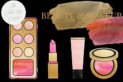 Makeup &amp; Beauty Clipart Set Product Image 3