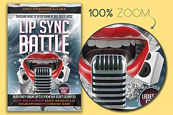Lip Sync Battle Flyer Template Product Image 2
