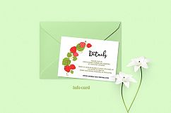 Summer Wedding Invitiation Set Product Image 2