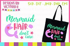 Mermaid Bundle, SVG, DXF, EPS, PNG Cut Files Product Image 6