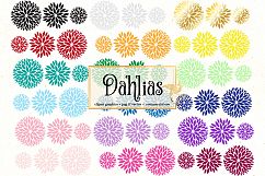 Dahlia Vector Clipart Product Image 1