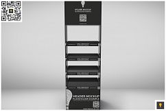 Promotional Store Shelf Stand Mockup Product Image 2