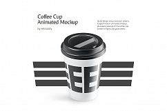 Coffee Cup Animated Mockup Product Image 1