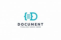 Document D Letter Logo Product Image 1