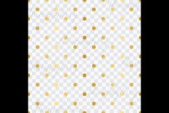 16 Seamless Gold Minimalist Dot Overlay Transparent Papers Product Image 20