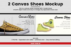 2 Canvas Shoes Mockup Product Image 2