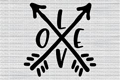 Love Arrows SVG Product Image 1