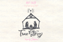 Nativity Svg True Story Product Image 1