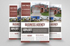 Real Estate Agency PSD Flyer Template Product Image 1