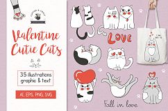 Valentine Cute Cats Product Image 1