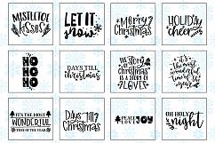 Happy Christmas SVG Cut File Bundle Product Image 4