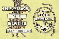 Sailor Mate&#039;s Rope Brush Collection Product Image 23
